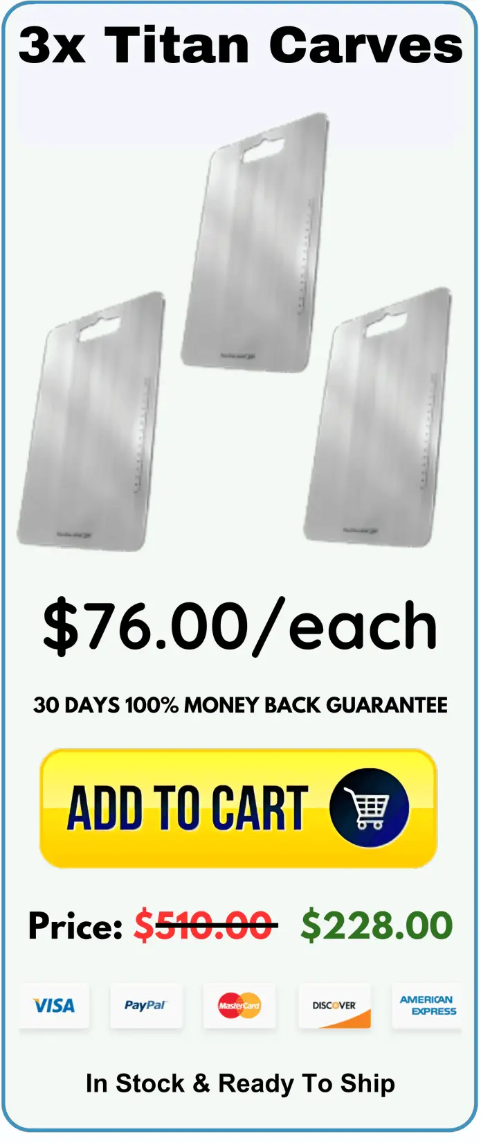 Titan Carve offer price 